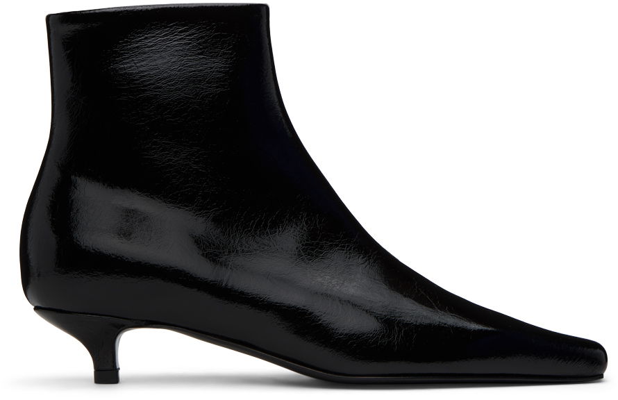 Tenisky a topánky TOTEME 'The Slim' Ankle Boots Čierna | 241-WAS940-LE0046, 0
