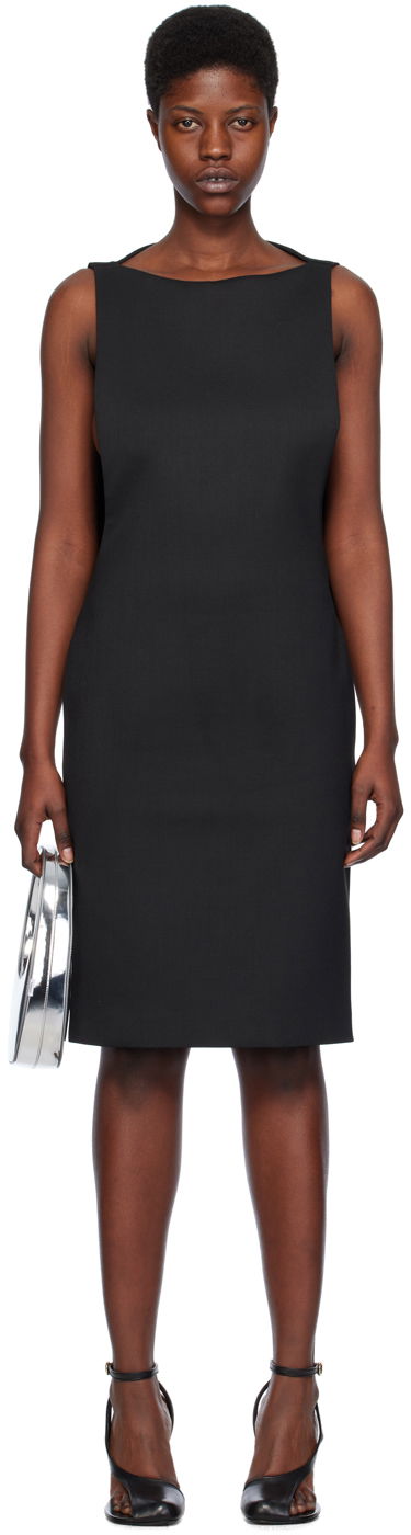 Šaty Coperni Coperni Cape Minidress Čierna | COPR94111, 0