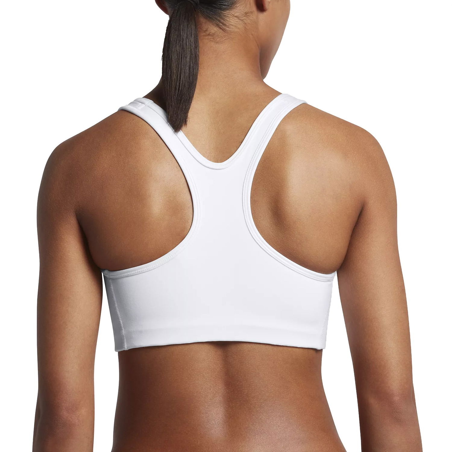 Podprsenka Nike Nike Swoosh Futura Sports Bra Biela | 899370-100, 1