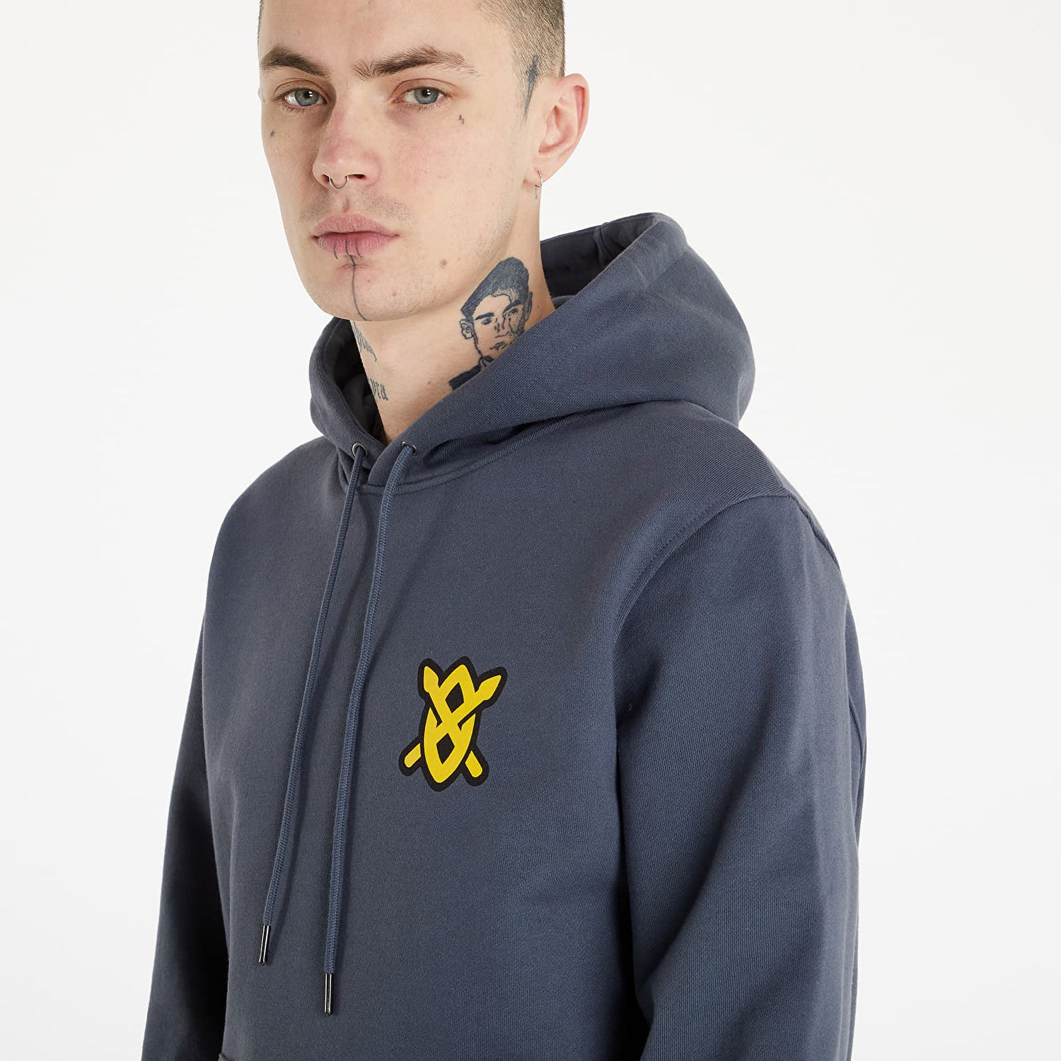 Mikina DAILY PAPER Manu Hoodie Šedá | 2211093, 1