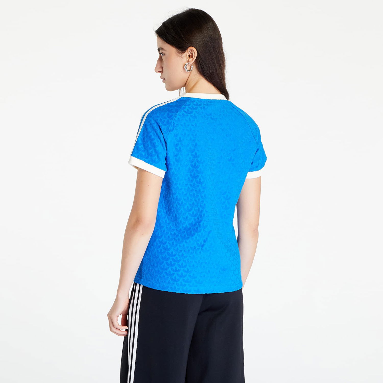 Tričko adidas Originals Adicolor 70s Monogram T-Shirt Modrá | IB2056, 1