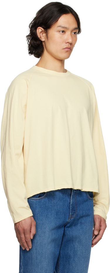 Tričko The Row The Row Jameson Long Sleeve T-Shirt Žltá | 875-K636, 1