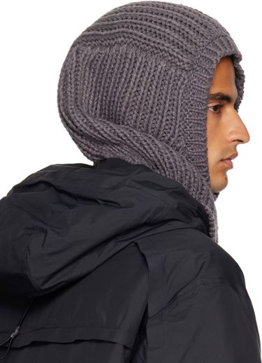 Klobúk Y-3 Y-3 Knitted Hood Balaclava Šedá | KC0416, 2