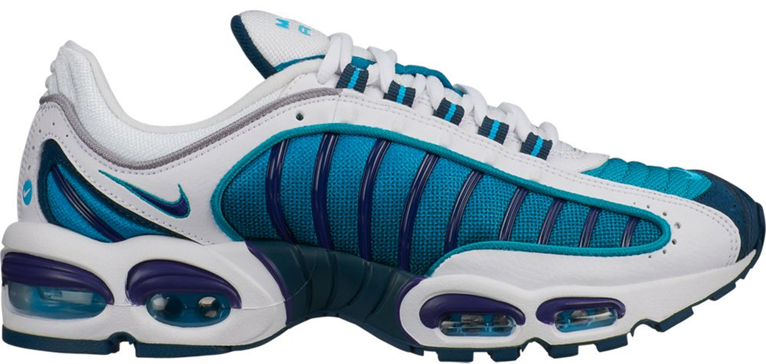 Tenisky a topánky Nike Air Max Tailwind 4 White Regency Purple Spirit Teal Modrá | AQ2567-101, 0
