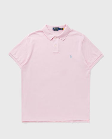 Polo tričko Polo by Ralph Lauren Polo Ralph Lauren Custom Slim Fit Mesh Polo Shirt XXL Ružová | 710680784424, 0