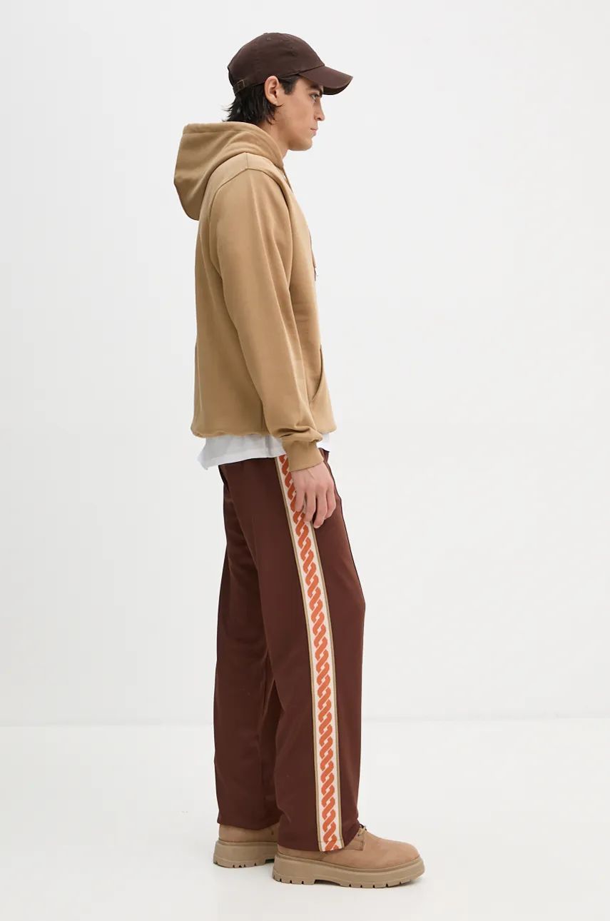 Mikina Drôle de Monsieur Slogan Calligraphy Hoodie Béžová | E.HO168.CO127.IBN, 1