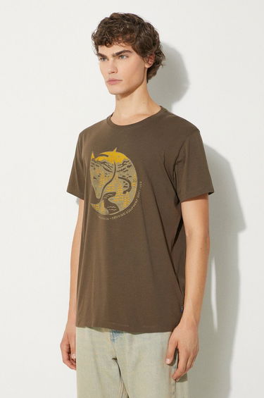Tričko FJÄLLRÄVEN Fox Zelené | F87220-633, 4