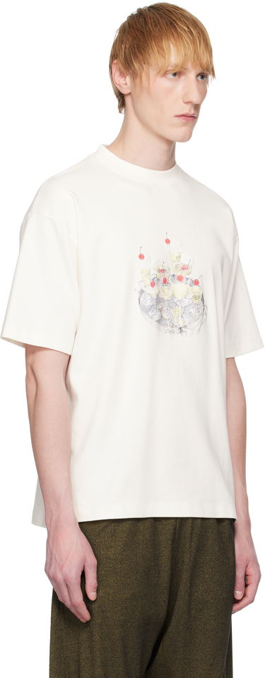 Tričko Drôle de Monsieur Drole de Monsieur Le Cocktails T-Shirt XXL Biela | G-TS237-CO002-OW, 2