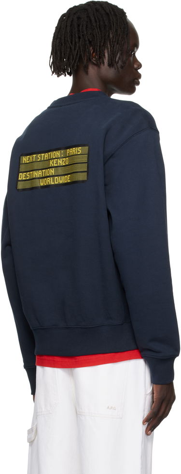 Mikina KENZO Kenzo Paris 'KENZO City' Sweatshirt Navy | FF65SW2564MC, 2