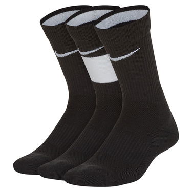 Ponožky Nike Elite Basketball Crew Socks 3-Pack Čierna | CW6063-010, 1