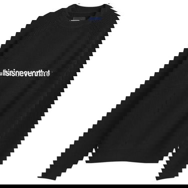 Sveter thisisneverthat T-Logo Knit Jumper Čierna | TN253KKNPK01-BLK, 0