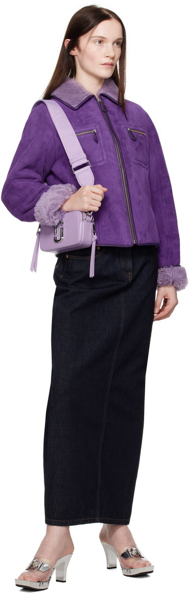 Ľadvinka Marc Jacobs Marc Jacobs 'The Snapshot' Crossbody Bag Fialová | 2S4HCR073H02, 3