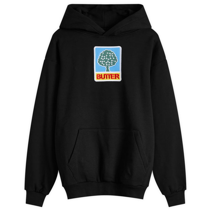 Mikina Butter Goods Growth Hoodie Čierna | BGQ224D21303