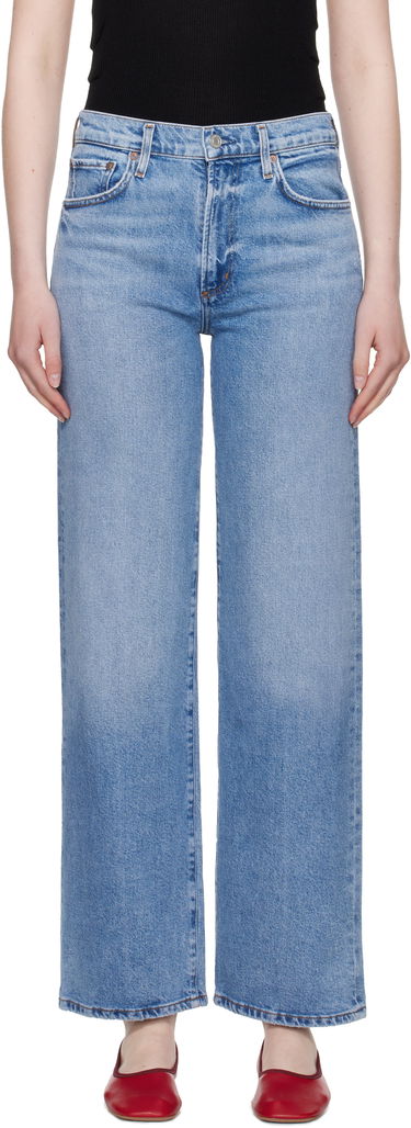 Džínsy AGOLDE AGOLDE Harper Straight Jeans Modrá | A9153-1854, 0