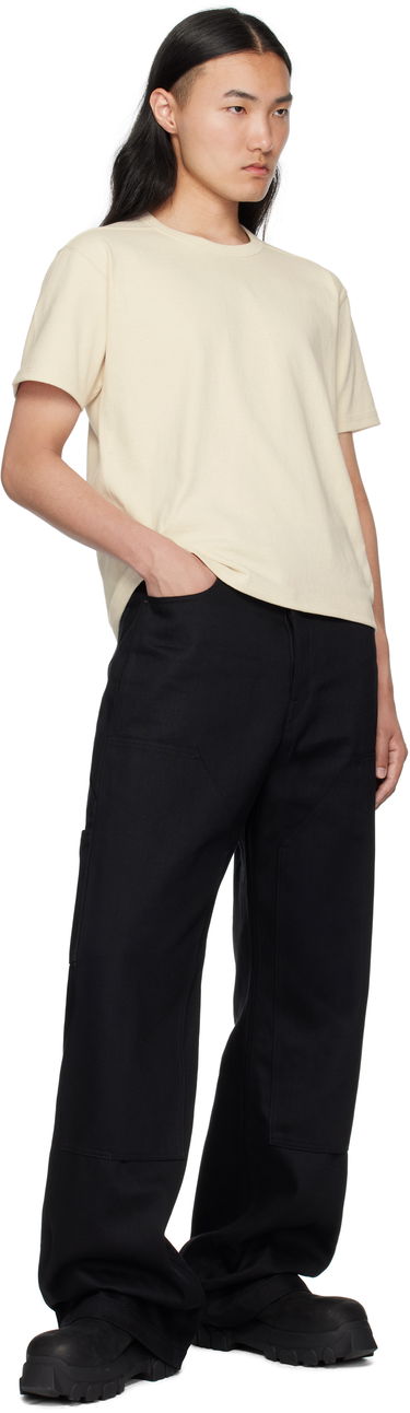 Tričko Rick Owens Rick Owens DRKSHDW Hollywood Osterberg T-Shirt Béžová | DL01E6294 JENJP, 3