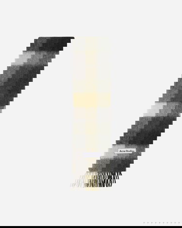Šál Acne Studios Vally Checked Scarf Zelené | CA0084-DID, 2