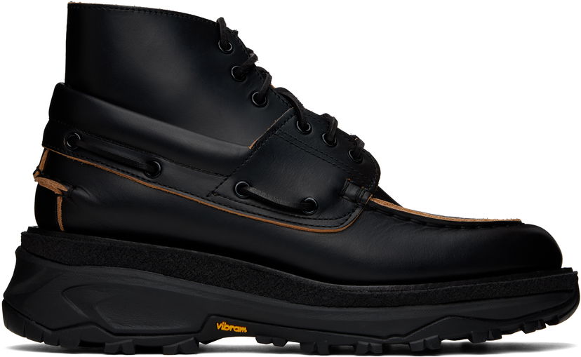 Tenisky a topánky sacai sacai Boat Boots Čierna | 25-03697M