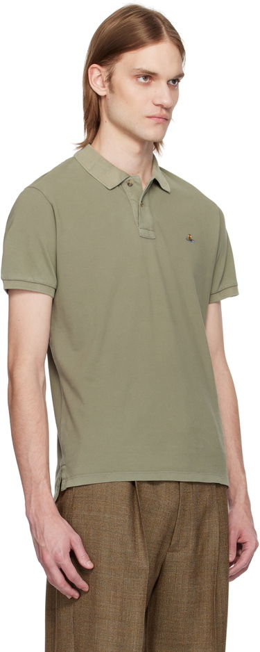 Polo tričko Vivienne Westwood Vivienne Westwood Classic Polo Zelené | 2H01000I-J009F-, 1