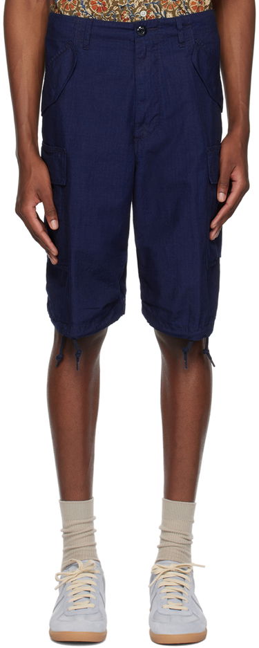Šortky BEAMS BEAMS PLUS Cargo Shorts Navy | 38250071791, 0