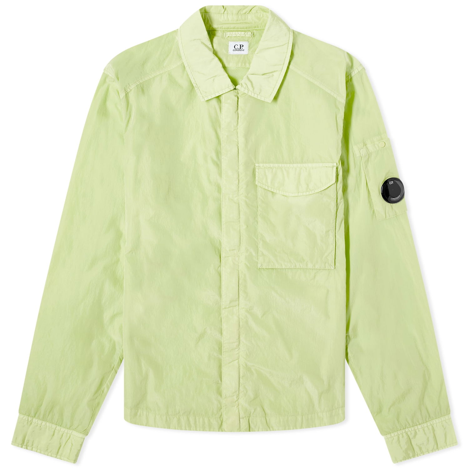 Bunda C.P. Company Chrome-R Pocket Overshirt Zelené | CMOS039A-005904G-613, 0