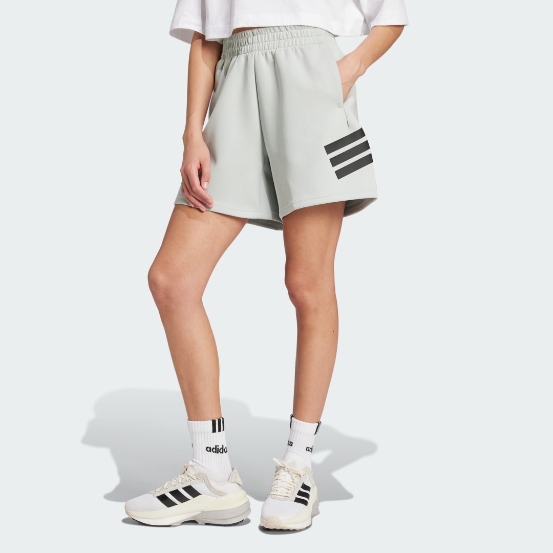 Šortky adidas Performance Future Icons 3-Stripes Relaxed Shorts Zelené | JC5446, 0