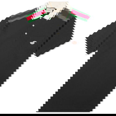 Polo tričko Gucci GRG Logo Polo Shirt Čierna | 737656-XJF4V-1043, 0