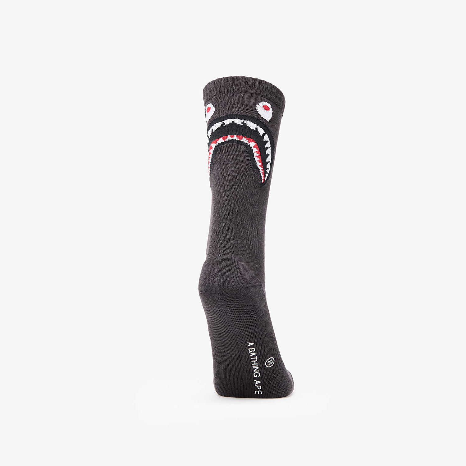 Ponožky BAPE A BATHING APE Shark Socks Šedá | 001SOK801002M BLK, 1