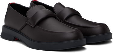 Starostlivosť o obuv BOSS Hugo Embossed-Logo Loafers Hnedá | 50536253, 3