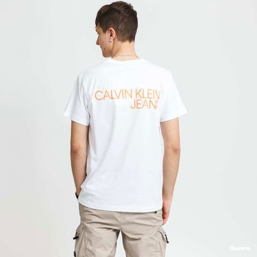 Tričko CALVIN KLEIN Monogram Clear Biela | J30J317507 YAF, 3