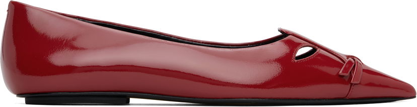 Doplnky Marc Jacobs Marc Jacobs 'The Kat' Ballerina Flats Červená | 2F4FFL001F11