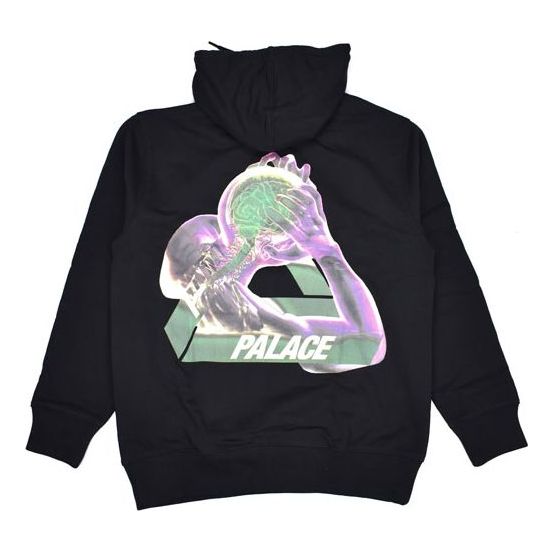 Mikina Palace Character Logo Print Hoodie Čierna | P18HD036