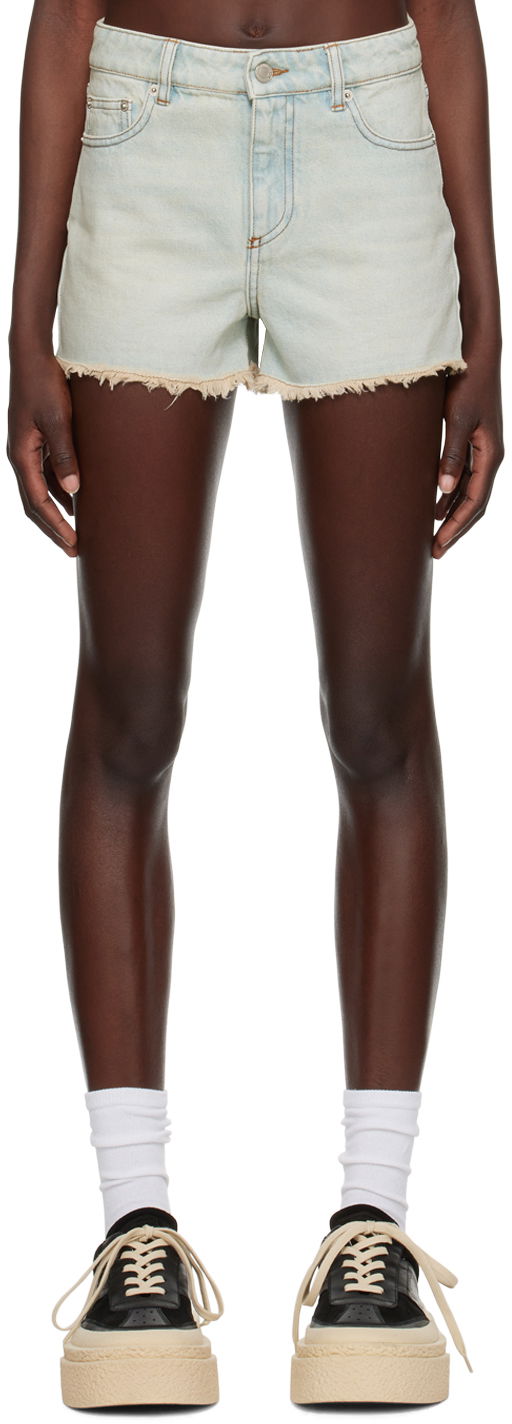 Šortky AMI Five Pockets Shorts Modrá | FSO104.DE0002, 0