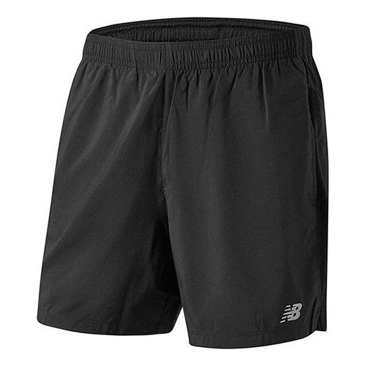Šortky New Balance Basic 5 Inch Training Shorts Čierna | AMS93187-BK, 0