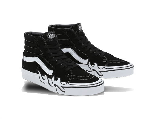 Skateboarding Vans Chaussures Sk8-hi Flame Čierna | VN0005UJBZW