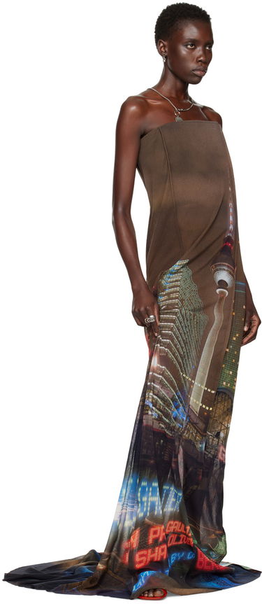 Šaty Jean Paul Gaultier Shayne Oliver Edition Maxi Dress Rôznofarebný | 24/27-F-RO181-T551-60405030, 4