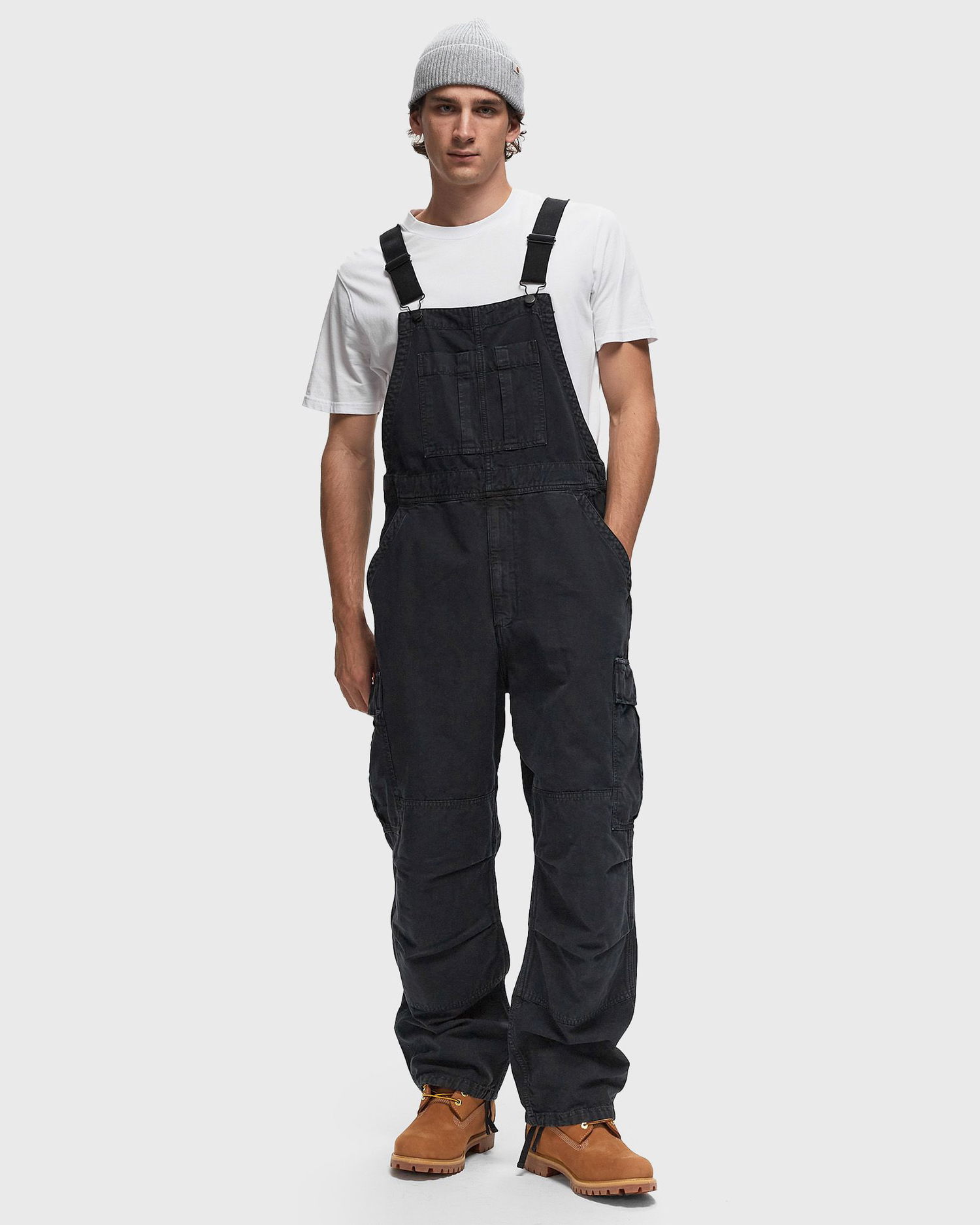 Cargo nohavice Carhartt WIP Cargo Bib Overall Cargo Pants Čierna | I033752-89.4J, 1