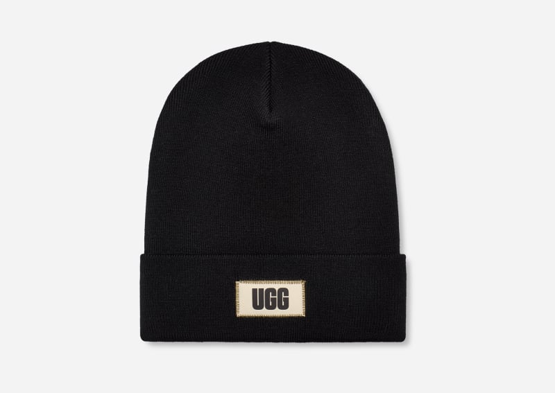 Kulicha UGG High Crown Wool Beanie Čierna | 101067-BLK, 0