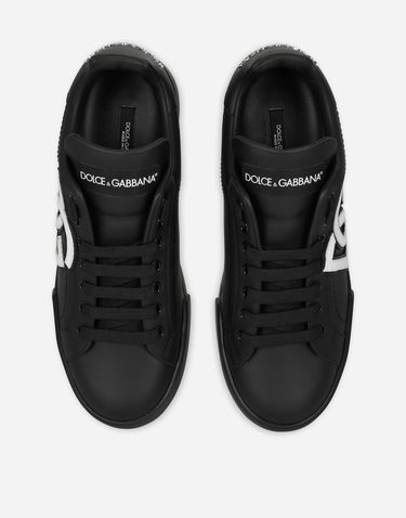 Tenisky a topánky Dolce & Gabbana Calfskin Portofino Čierna | CK1545AC33089690, 3
