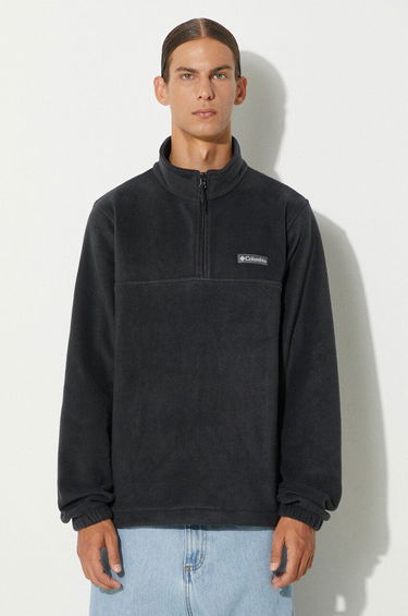 Mikina Columbia Half Zip Fleece Sweatshirt Čierna | 1620191, 0