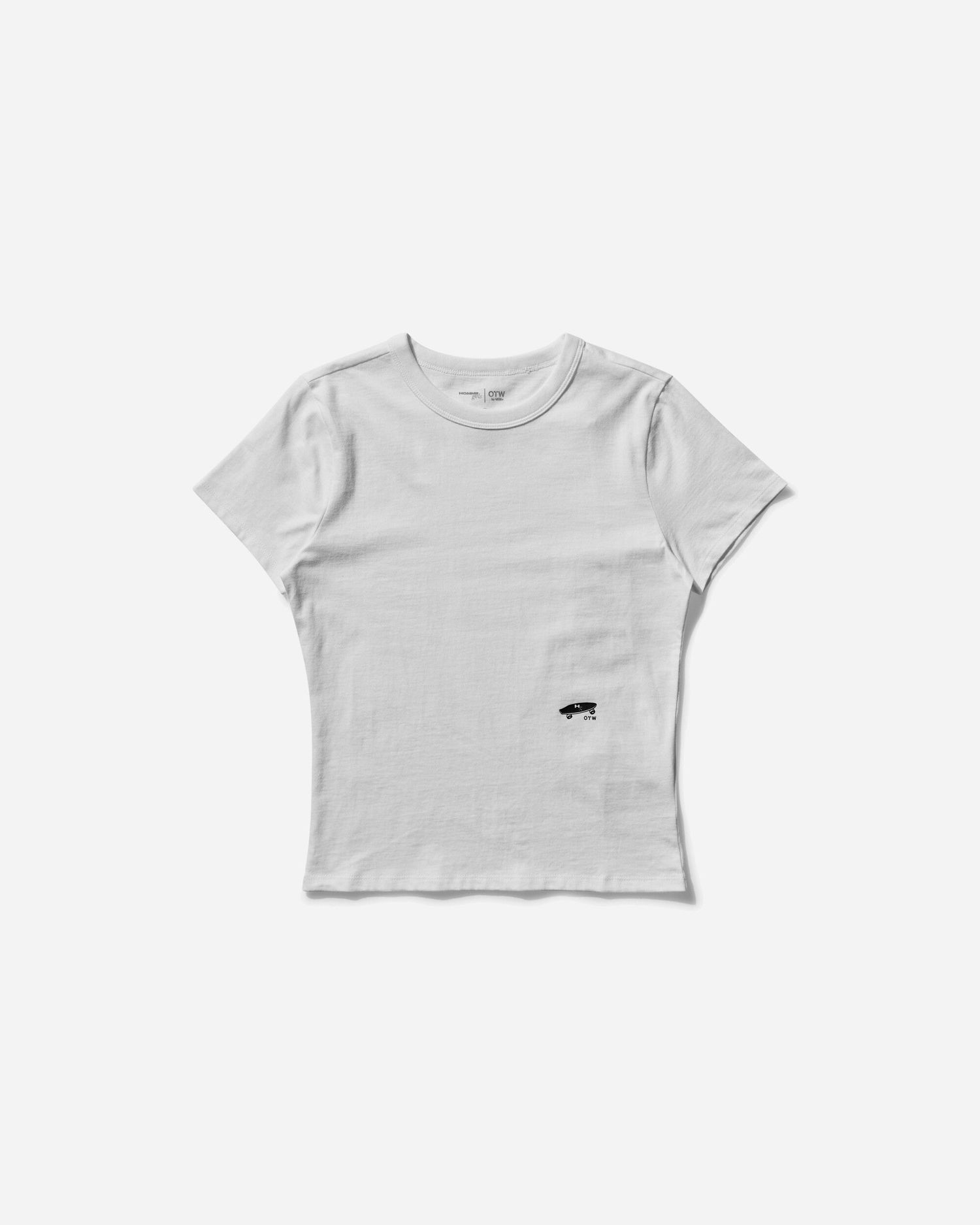 Crop Top Vans Fitted Tee HommeGirls Biela | VN000NTGWHT1, 0
