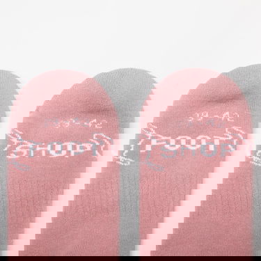 Ponožky Footshop Basic Crew Socks 3-Pack Navy/ Acru/ Pink Rôznofarebný | FTSHP_361, 8