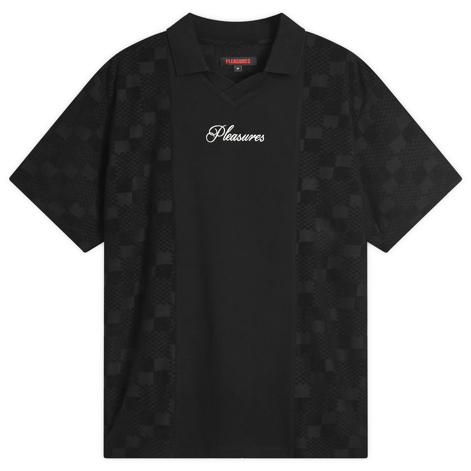 Polo tričko Pleasures Pleasures Planets Polo Shirt, Size Large Čierna | P25SU014-BLK, 1