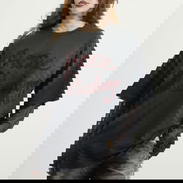 Tričko Acne Studios Edra Double Tinsel T-Shirt Šedá | AL0503-AA2, 5