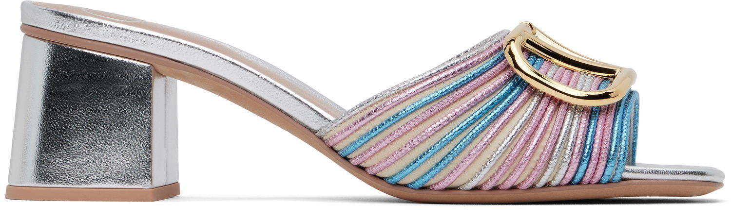 Tenisky a topánky Valentino Valentino Garavani VLogo Signature Heeled Mules Rôznofarebný | 6W2S0HA6MNS, 0