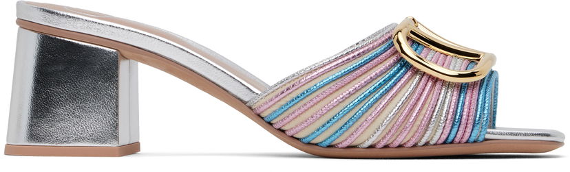 Tenisky a topánky Valentino Valentino Garavani VLogo Signature Heeled Mules Rôznofarebný | 6W2S0HA6MNS
