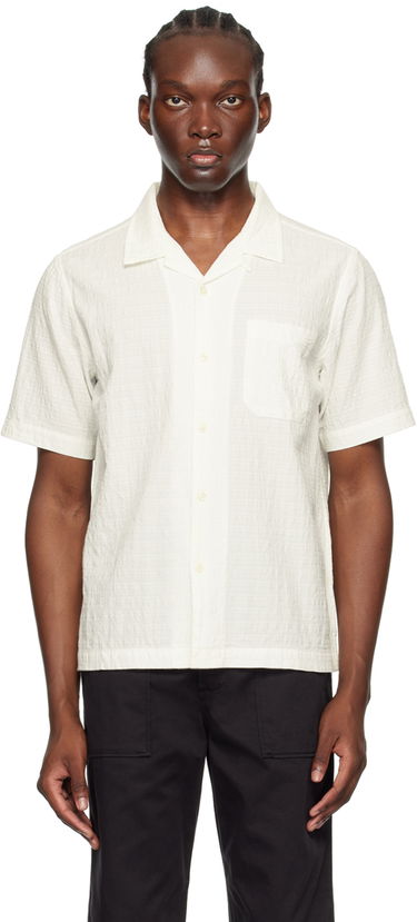 Košeľa Universal Works Universal Works Road Shirt Biela | P3071, 0