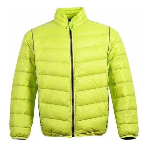 Prešívaná bunda Converse Stand Collar Light Puffer Jacket Zelené | 10020671-A01