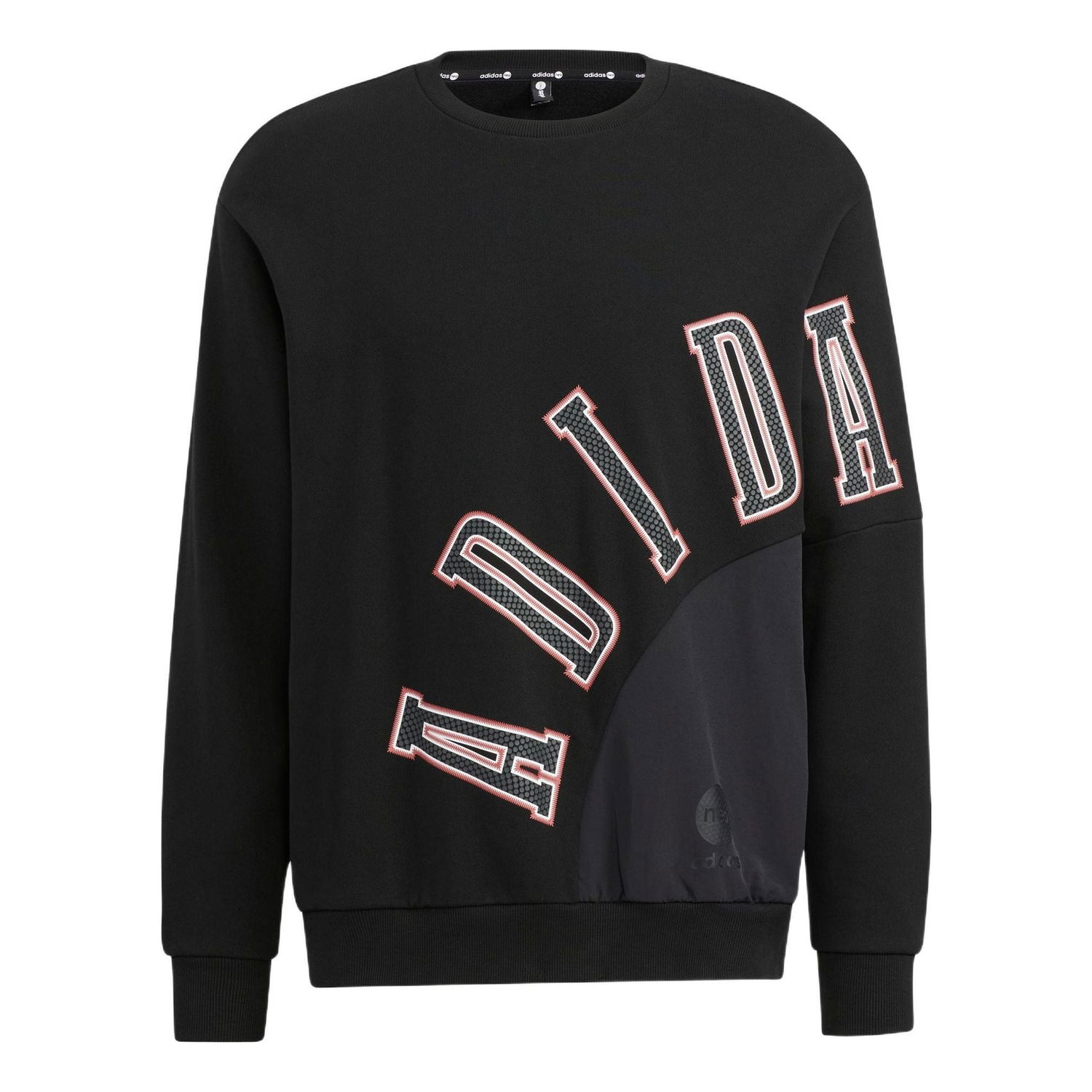 Sveter adidas Originals Neo Basketball Sweatshirt Čierna | HM9984, 0