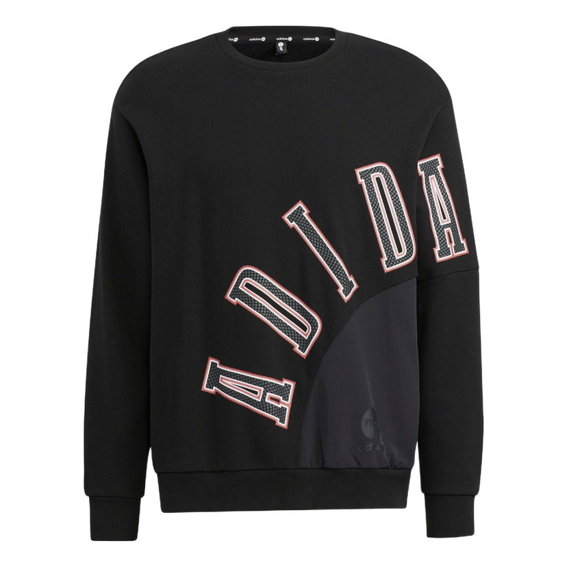 Sveter adidas Originals Neo Basketball Sweatshirt Čierna | HM9984