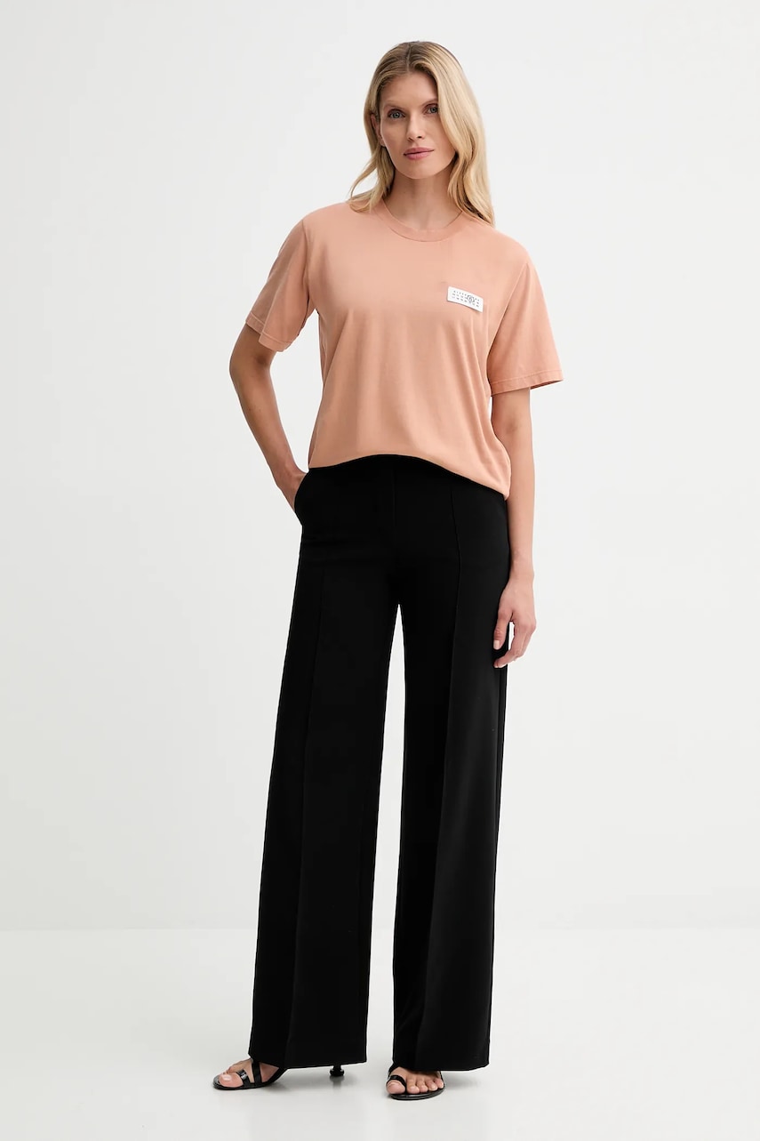 Tričko Maison Margiela Cotton Short-Sleeve T-Shirt MM6 Maison Margiela Oranžová | S62GD0210.M20115.220, 1